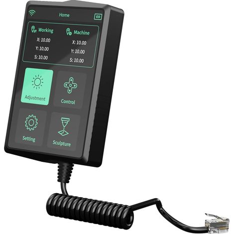 Controlador, pantalla táctil, diseño portátil y manual, pantalla de control TTS (1/2)