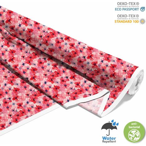 OUTDOOR DEKOSTOFFE OXFORD - Motiv Blumen I DX5442