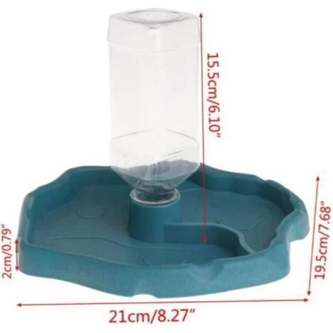 Bol À Eau Automatique - Réservoir Intégré Pour Tortues - Usage Intérieur - 1 Pièce (1/4)