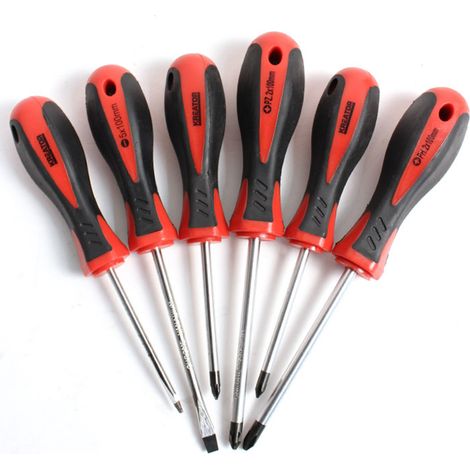 Satz mit 6 Cr.Vanadium-Schraubendrehern krt400001 kreator (1/4)
