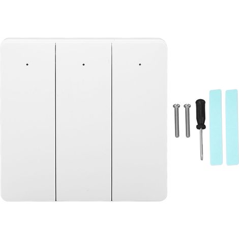 Interrupteur sans fil auto-alimenté pour ZigBee3.0, contrôle à distance avec programmation horaire pour maison. (1/5)