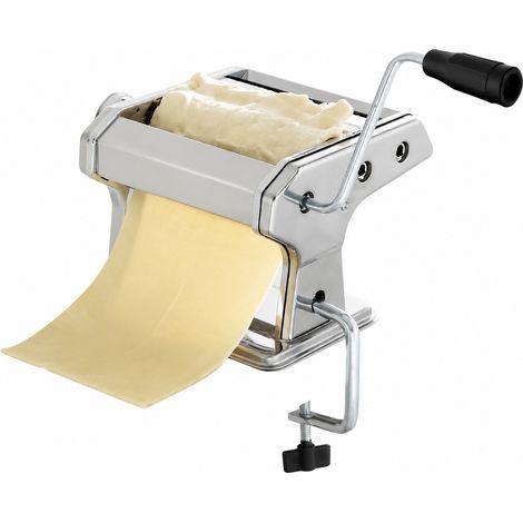 Machine à pâtes manuelle pour spaghettis, tagliatelles et lasagnes, 8 réglages d'épaisseur (1/5)