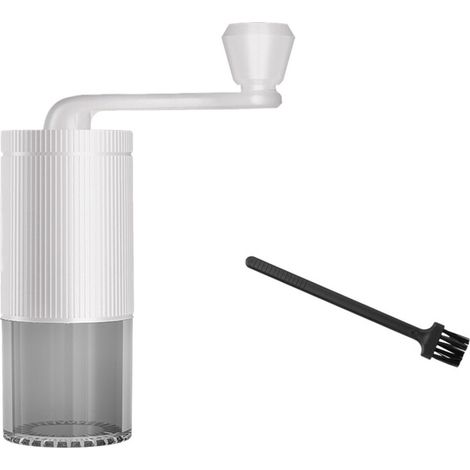 Molinillo de café manual sin funcionamiento eléctrico, - Blanco