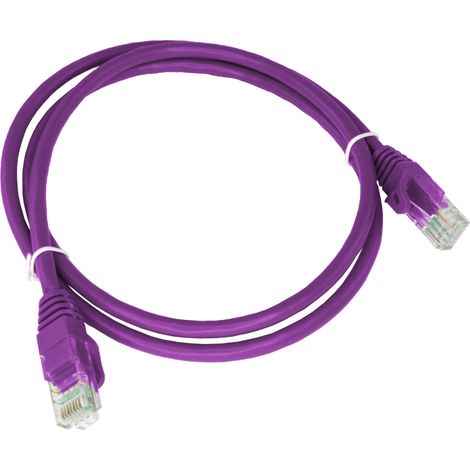 Cavo patch Alantec cat.6A U/UTP viola 2m lsoh