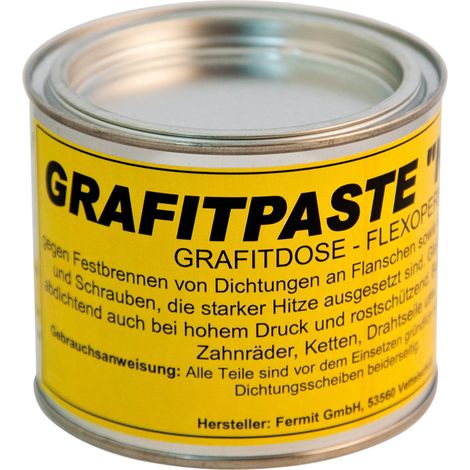 Fermit NIVO GRAFITPASTE 500 g Paste Schmiermittel Rostschutz Graphit Dichtung (1/5)