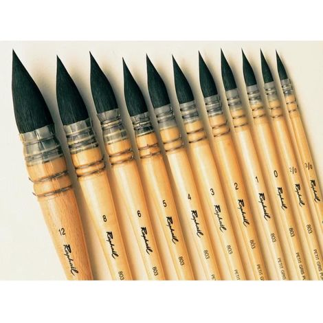 Pinceau - RAPHAEL - Petit Gris Pur 2 - 1 Pinceau - Couleur Gris - Mixte