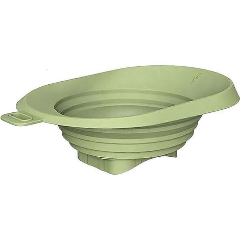 Entonnoir anti-fuite en silicone pour machines à granita Ninja (modèles compatibles : blenders, mixeurs, blenders à smoothies, vert) (1/5)