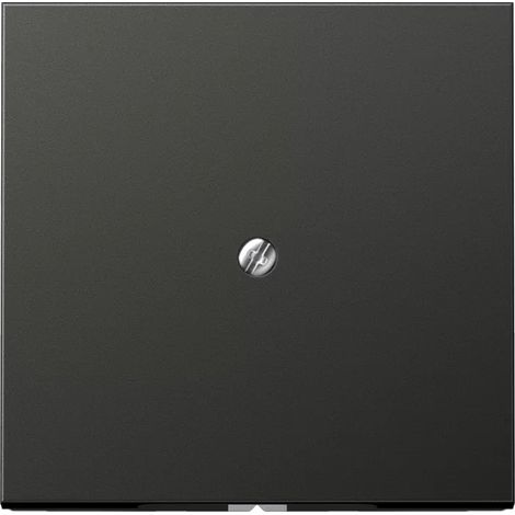 Jung Leitungsauslass mit Zugentlastung, Aluminium lackiert, Serie LS, anthrazit AL 2990 A AN (1/2)