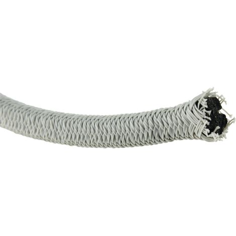 Cordon élastique (extenseur) en caoutchouc gris