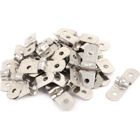 sourcing map Collier De Serrage Tuyau Pince Clip Serre Joint 5mm 30pcs (1/5)