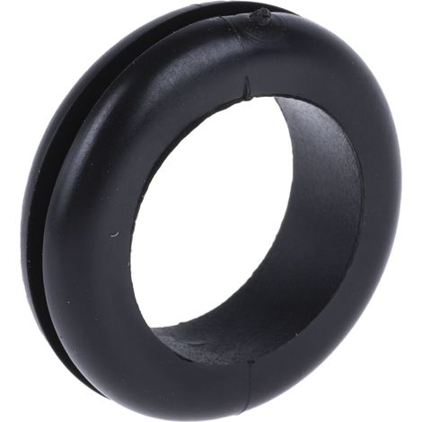 Passe-câble RS PRO en PVC, Ø câble max. 16mm, panneau 1.6mm max, Ø découpe 20mm ( Prix pour Boîte de 100 )