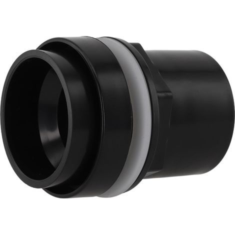 Connecteur de réservoir fileté en PVC pour système de filtration de bassin à poissons avec joint et écrou (50 mm) (1/3)