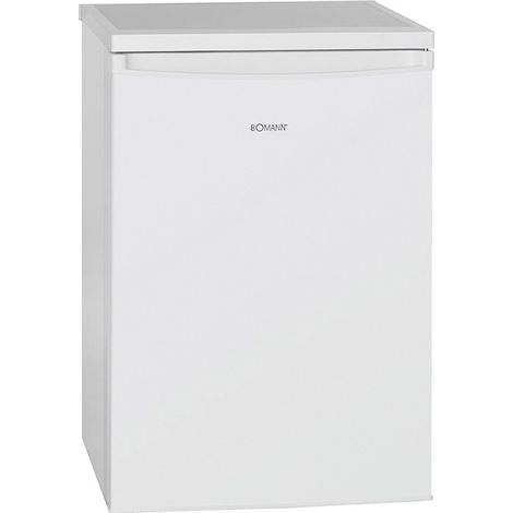 Réfrigérateur avec petit congélateur 120L blanc Bomann KS 2184. 1 blanc