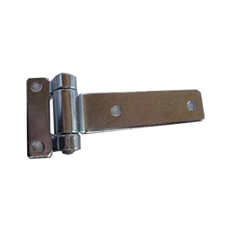 Cerniera porta furgone, cerniera con passeggero, cerniera laterale liscia 134 x 60 mm, cromata (1/2)