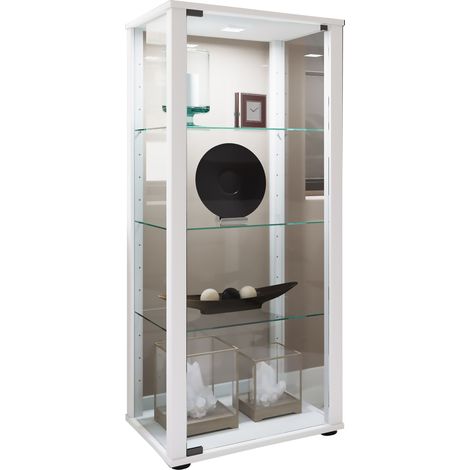 Expositor de vitrina de vidrio de madera Kavisa M 115x50x38 - VCM