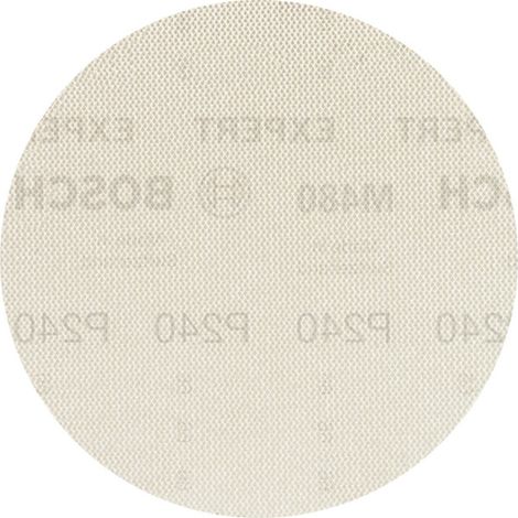Bosch Accessories EXPERT M480 2608900686 Grille abrasive pour ponceuse excentrique non perforé Grain 240 (Ø) 125 mm 50