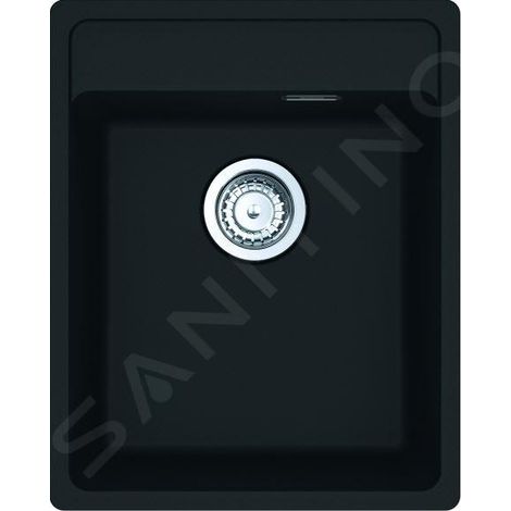 Franke Maris - Évier en fragranit MRG 610-37 RTL, 41x51 cm, noir mat 114.0661.370 (1/5)