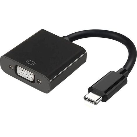 Adaptador USB Tipo-C Aisens A109-0347/ USB Tipo-C - VGA Hembra (1/2)