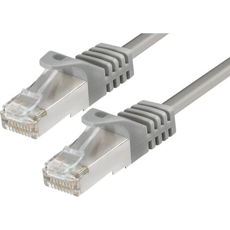 Patch S/ftp (pimf) cavo da spina 8/8 occidentale (rj45) a spina 8/8 occidentale (rj45) con copertura a scatto (1/2)