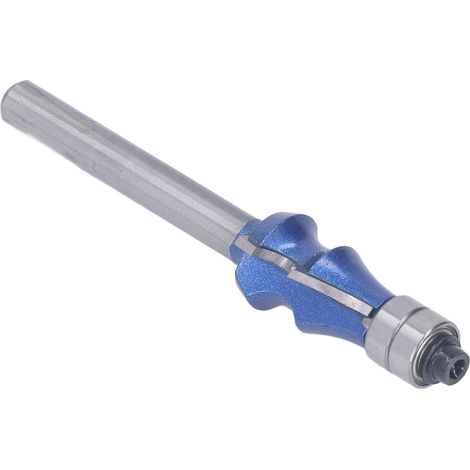 Fraise à moulurer le bois, queue de 6,35 mm (1/4"), double roulement, pour le façonnage et le moulage du bois (1/5)
