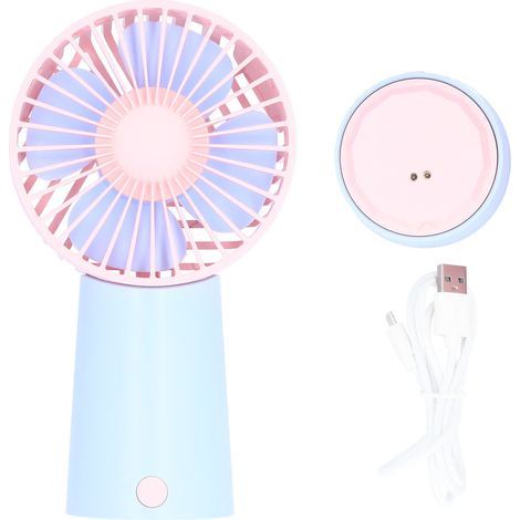 Ventilateur Portable Magnétique USB Rechargeable pour Bureau et Chambre (1/5)