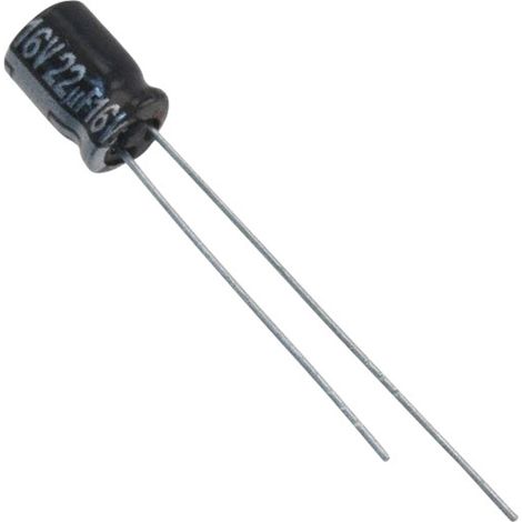 Panasonic Condensateur électrolytique sortie radiale 2 mm 22 µF 25 V 20 % (Ø) 5 mm 1 pc(s)