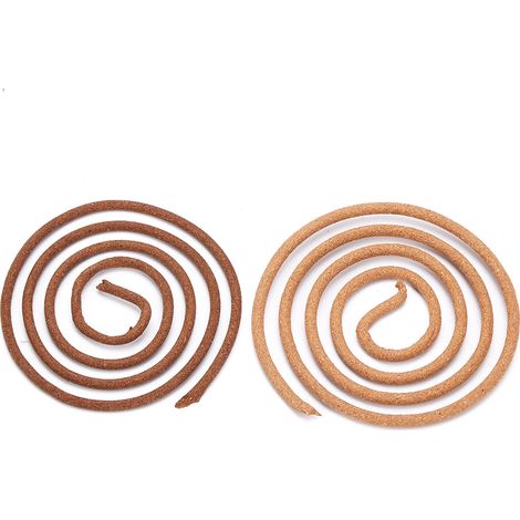 16 spirales d'encens pour la maison, parfum d'intérieur, aromathérapie, 2 heures de combustion, avec base (encens tibétain au thuya) (1/5)
