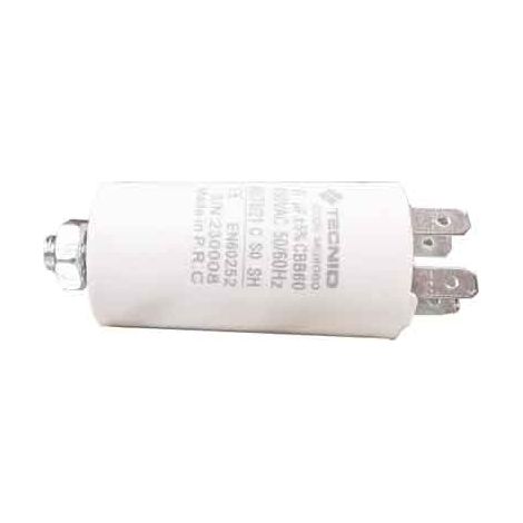 ANLAUFKONDENSATOR MIT SCHRAUBE FÜR ELEKTROMOTORE 450V -