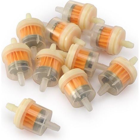 Filtres À Carburant Universels Avec Aimant 12 Pièces Pour Tondeuse À Gazon Motocyclette Et VTT (1/4)