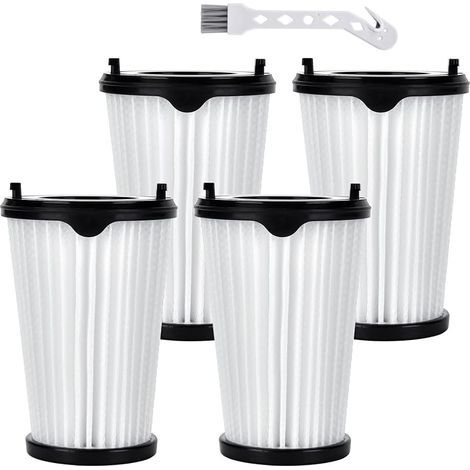 CX7 - Lot de 4 filtres de rechange pour CX7-2 Classic x flexibility Ergorapido - Pièces de rechange pour AEG tous les modèles - Kit de filtres pour AEG CX7-2 et QX8 Animal x Power aspirateur (1/5)