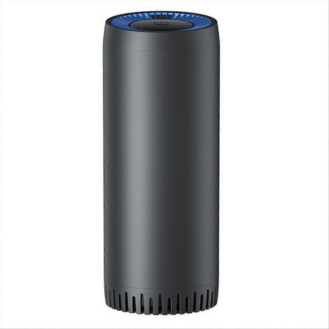 Purificateur d'air pour voiture et maison, filtre à charbon actif composite, élimine les odeurs, le formaldéhyde et génère des ions négatifs. (1/5)