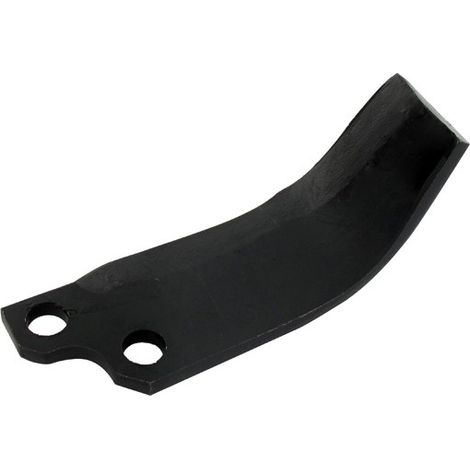 Couteau de fraise droit 130mm type Labour pour fraise arrière BCS