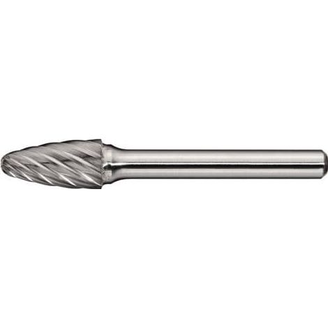 TECWERK Frässtift RBF INOX D.6mm Kopf-L.18mm Schaft-D.6mm HM Verz.Normal,fein TECWERK (1/2)