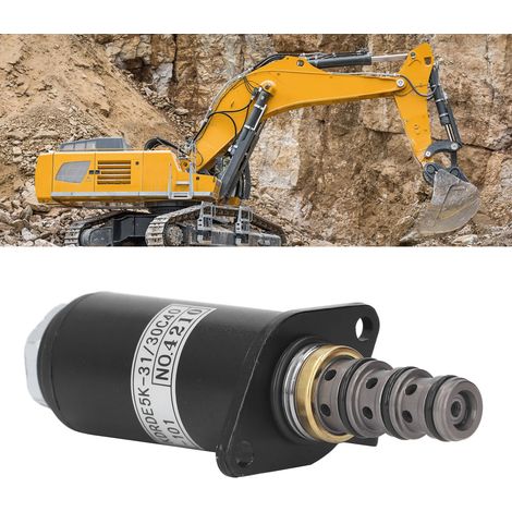 Électrovanne proportionnelle KDRDE5K-31/30C40-101, compatible avec KOBELCO SK100/120/200-3/6/5 (1/5)