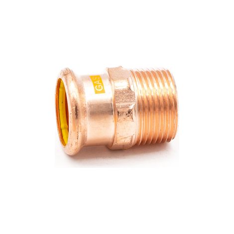 PrimaPress 28x1" MI Copper Gas Coupler - Premium Fitting (1/3)