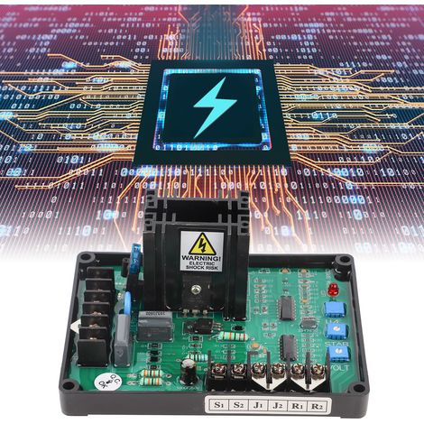 Régulateur de tension automatique AVR pour groupe électrogène GAVR-15A 170-265V AC (1/5)
