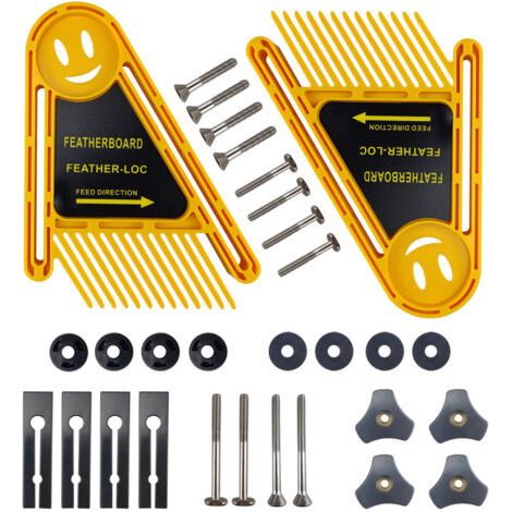 Guide de scie à table pour table à onglets, scie à table, table à onglets, outils multifonctionnels pour le travail du bois (plastique) (1/5)
