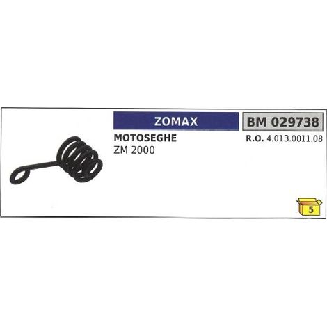 Molla antivibrante ZOMAX motosega ZM 2000 029738