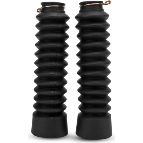 Paire de soufflets de fourche avant pour moto CG125 125 cm³, protection anti-poussière pour amortisseurs (1/5)