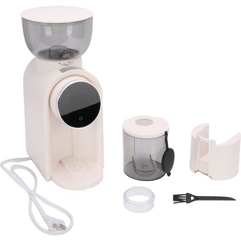 Molino da Caffè Elettrico – 25 Livelli di Macinatura, Touchscreen Intuitivo – Acciaio Inox 420 – Design Moderno ed Elegante – Ideale per Espresso e Uso Ufficio (1/5)