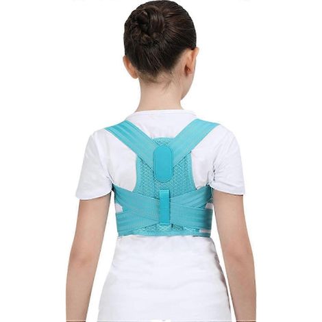 Correcteur de posture ajustable pour enfants, ceinture de soutien dorsal, corset orthopédique pour enfants, soutien de la colonne vertébrale, du dos, de la taille et des épaules, orthèse de position a (1/5)