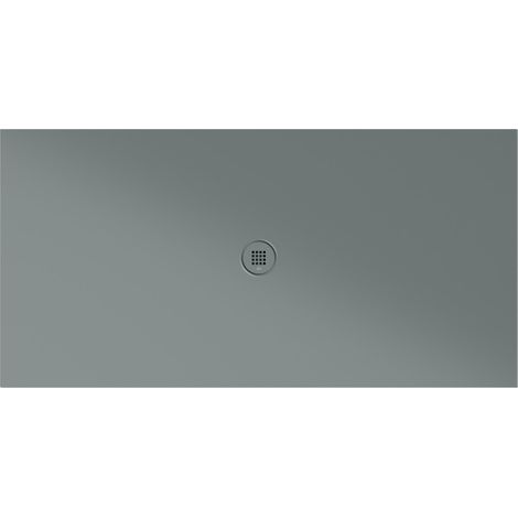 Receveur de douche rectangulaire en céramique 180x90x2cm, agave mat