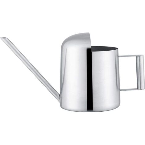 MINKUROW Annaffiatoio in Acciaio Inox Annaffiatoio a Bocca Lunga per Piante Fiori Interni Patio e Giardini Ufficio Esterno (300ml) (1/5)