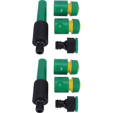 Set mit 2 G1/2-Gartenschlauchverbindern, Sprühanschluss für Gartenbewässerung, Tropfbewässerung (1/5)