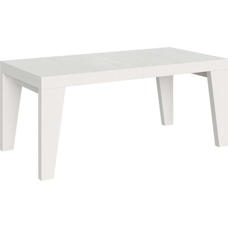 Tavolo allungabile 200/460x90 cm Naxy bianco frassino