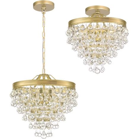 TOOLIGHT HÄNGELAMPE APP1621-3CP GOLD