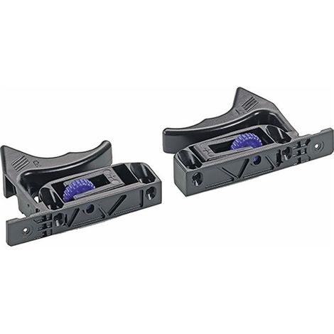 Hettich Schnäpper, für Holzschubkasten, Quadro 25 V6, 9144597, ls/rs, Kunststoff schwarz (1/6)