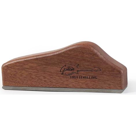 Guitar Fret Leveling File 6 Inch Shabili Wood Guitar Fret End Dressing File Sanding Leveling File Fret Beveling File Luthier Tool Guitar Accessories (1/5)