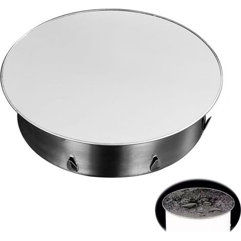 Couvercle de cheminée en acier inoxydable avec couche d'isolation thermique – Diamètre : 97mm (1/5)