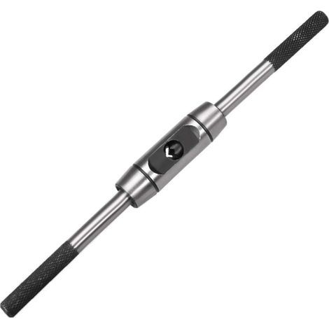 Tourne à Gauche Porte Taraud Réglable Robinet Clé Poignée pour Métrique M6-M14 Robinet Fraise Clé à Tarauder Outil Corps Moulage sous Pression (1/5)